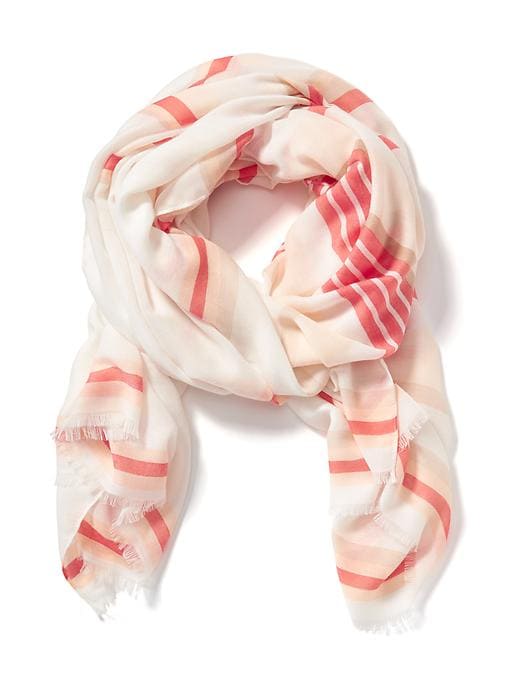 View large product image 1 of 2. Patterned Linear Scarf for Women