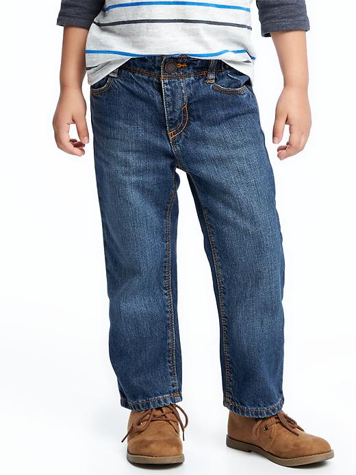 View large product image 1 of 3. Pull-On Jeans for Toddler Boys