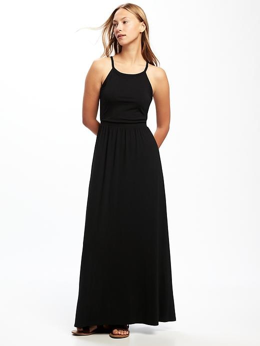 View large product image 1 of 1. High-Neck Maxi Dress for Women
