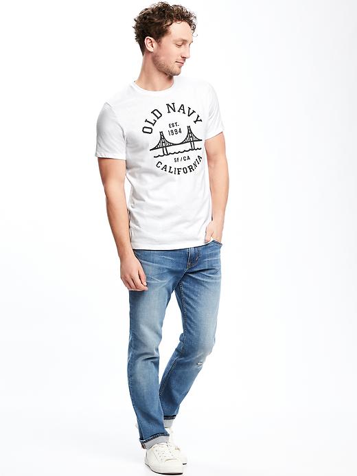 Image number 3 showing, Logo-Graphic Crew-Neck Tee for Men