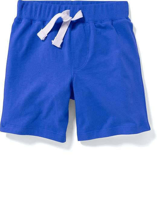 View large product image 1 of 1. Drawstring Jersey Shorts for Toddler Boys