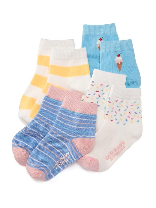 View large product image 1 of 1. Crew-Sock 4-Pack For Toddler & Baby