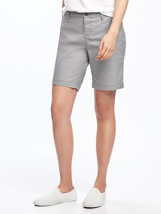 View large product image 1 of 1. Everyday Twill Shorts For Women 9