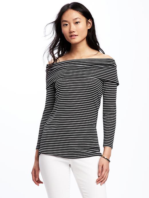 View large product image 1 of 1. Off-the-Shoulder Top for Women