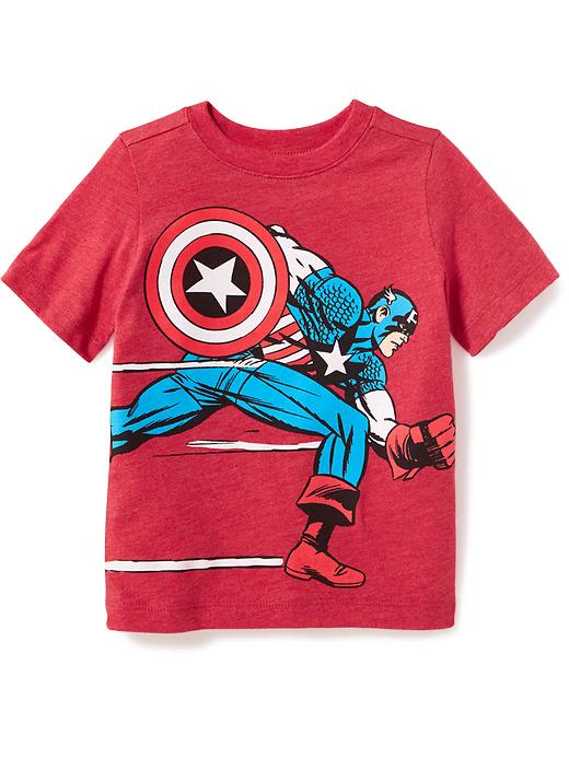 View large product image 1 of 1. Marvel Comics&#153 Captain America Tee for Toddler Boys