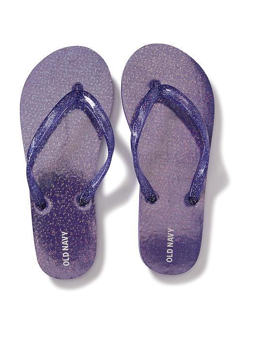 View large product image 1 of 1. Sparkly Flip-Flop for Girls