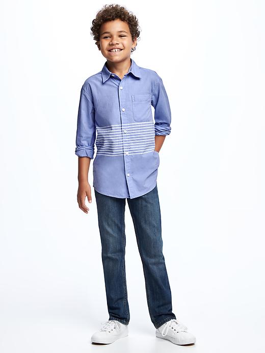View large product image 2 of 2. Classic Poplin Shirt For Boys