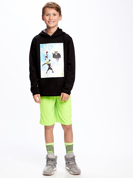View large product image 2 of 2. Go-Dry Photo-Graphic Hoodie For Boys
