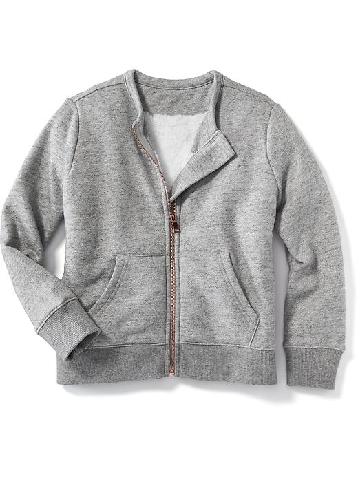 View large product image 1 of 1. Sherpa-Lined Full-Zip Sweatshirt for Girls
