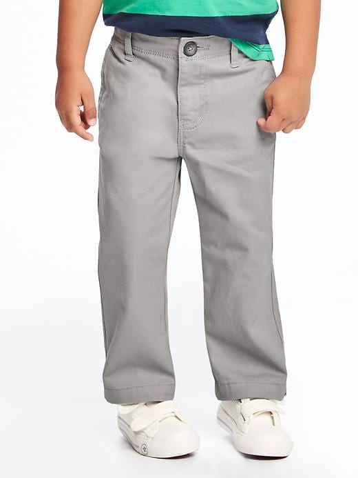 View large product image 1 of 2. Twill Uniform Khakis for Toddler Boys