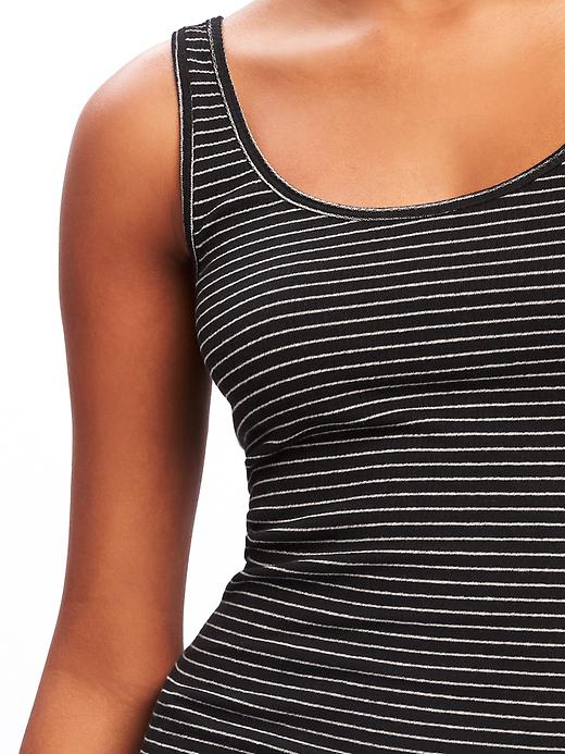 Image number 4 showing, First-Layer Fitted Rib-Knit Tank for Women