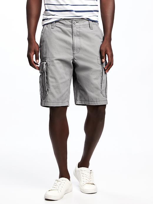 View large product image 1 of 1. Broken-In Cargo Shorts for Men (10")
