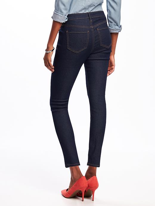 View large product image 2 of 2. Mid-Rise Super Skinny Ankle Jeans for Women