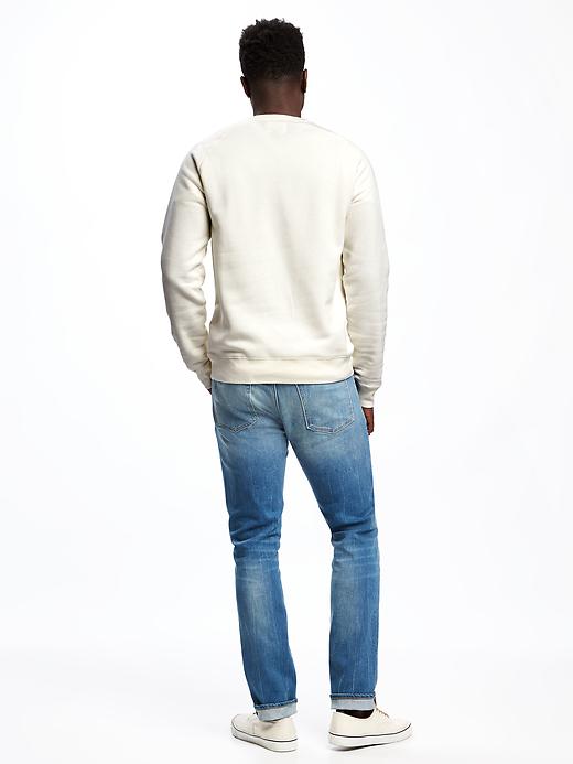 Image number 2 showing, "NYC" Graphic Fleece Sweatshirt for Men