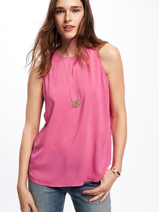 Image number 4 showing, Relaxed High-Neck Tank for Women