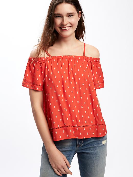 Image number 4 showing, Off-the-Shoulder Swing Top for Women