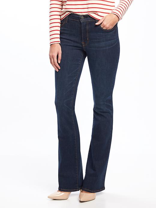 View large product image 1 of 3. Mid-Rise Micro-Flare Rockstar Jeans for Women