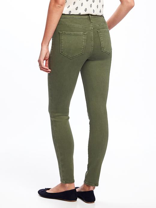 View large product image 2 of 3. High-Rise Rockstar Skinny Jeans for Women