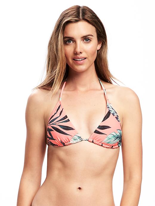 View large product image 1 of 2. Triangle String-Bikini Top for Women