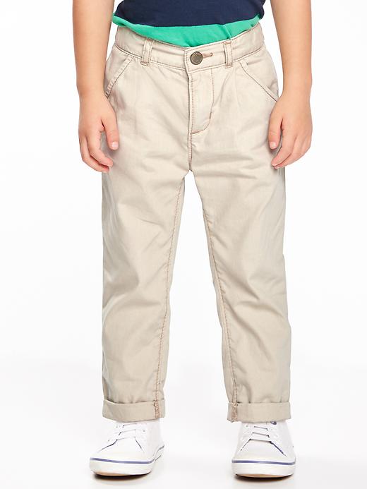 View large product image 1 of 1. Relaxed Linen-Blend Pants for Toddler Boys