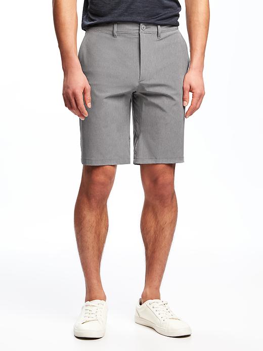 View large product image 1 of 2. Go-Dry Performance Stretch Shorts for Men (9")