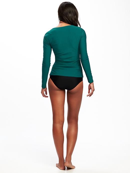 Image number 2 showing, Lace-Up Rashguard for Women