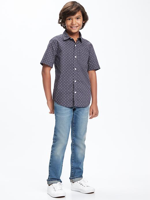 View large product image 2 of 2. Classic Poplin Shirt for Boys