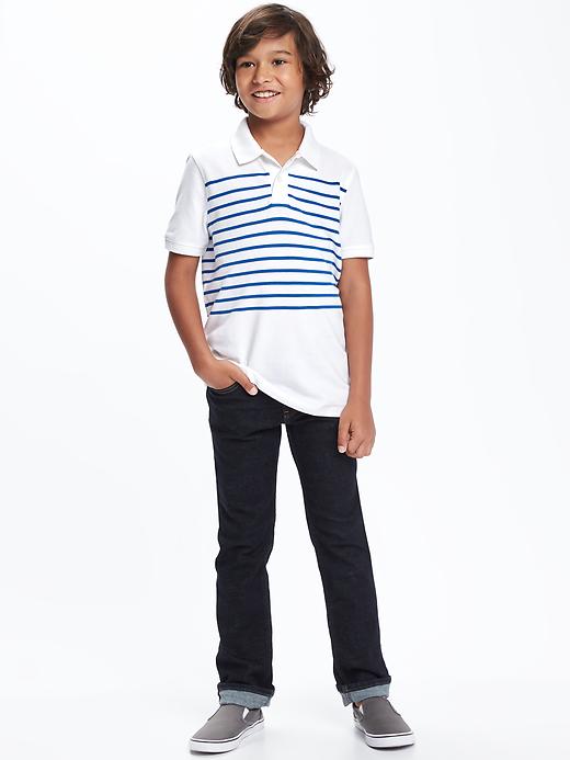 View large product image 2 of 2. Pique Polo for Boys