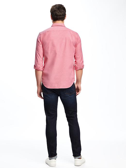 Image number 2 showing, Regular-Fit Built-In Flex Everyday Oxford Shirt for Men