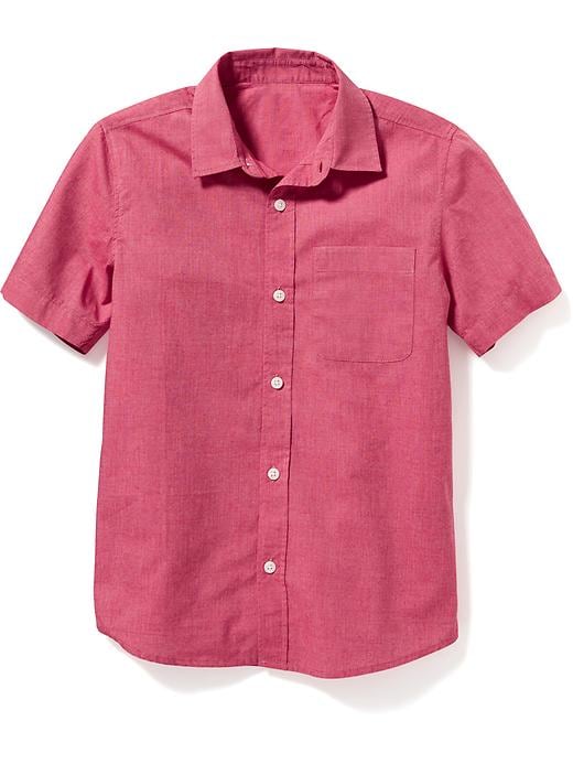 View large product image 1 of 1. Classic Poplin Shirt for Boys