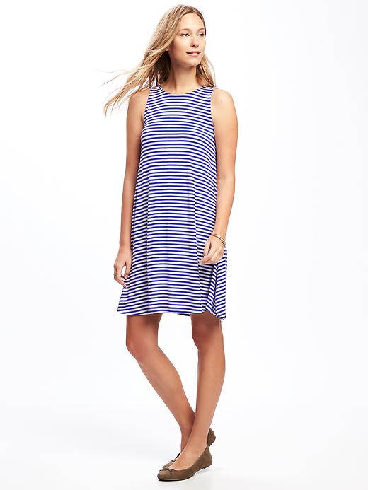Image number 1 showing, Jersey Swing Dress for Women