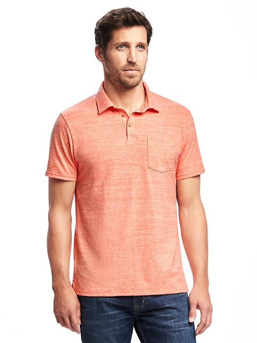 View large product image 1 of 1. Pocket Polo for Men