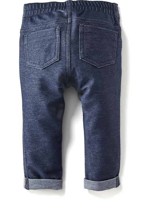 View large product image 2 of 2. Rolled-Cuff Jeggings for Baby