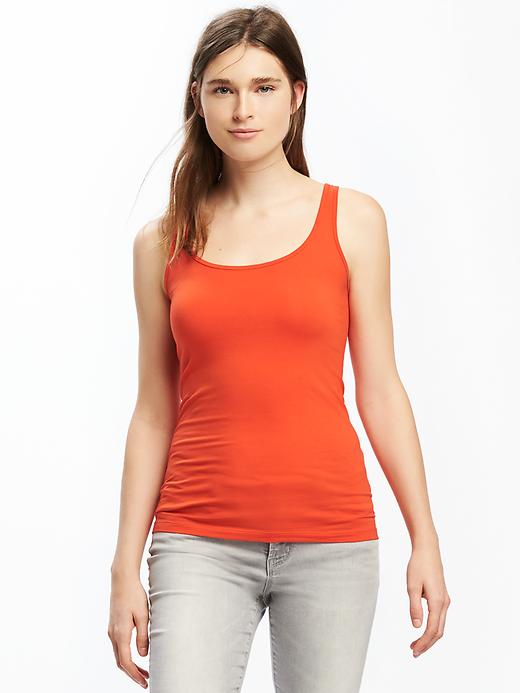 View large product image 1 of 1. First-Layer Fitted Tank for Women