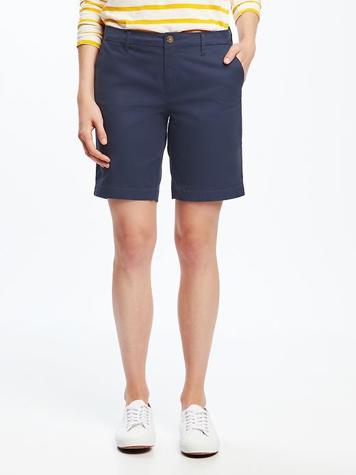 View large product image 1 of 3. Everyday Twill Shorts For Women 9