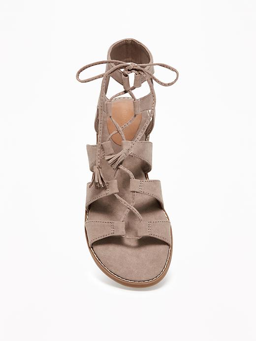 Image number 2 showing, Lace-Up Gladiator Sandals for Women
