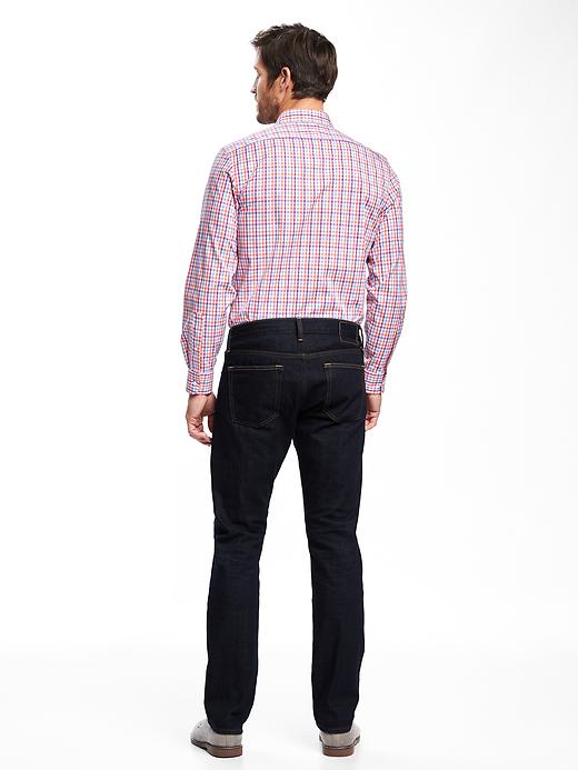 Image number 2 showing, Slim-Fit Built-In Flex Signature Non-Iron Dress Shirt for Men