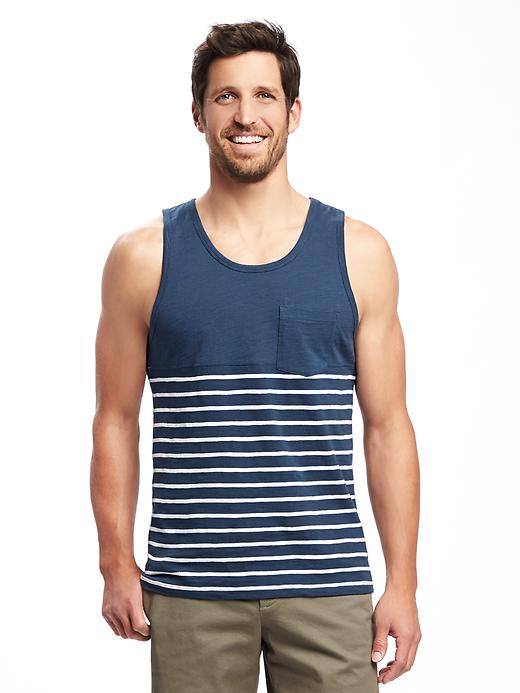 View large product image 1 of 1. Pocket Tank for Men