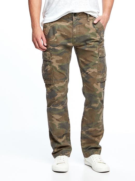 View large product image 1 of 2. Canvas Cargos for Men
