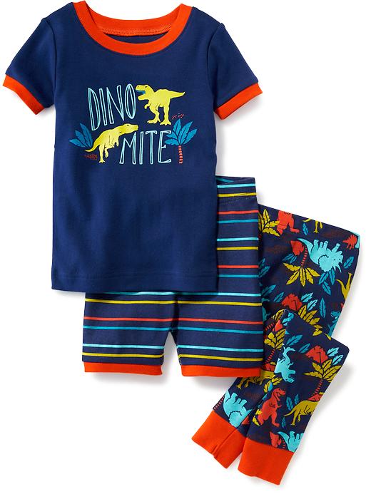 View large product image 1 of 1. "Dino Mite" 3-Piece Sleep Set For Toddler & Baby