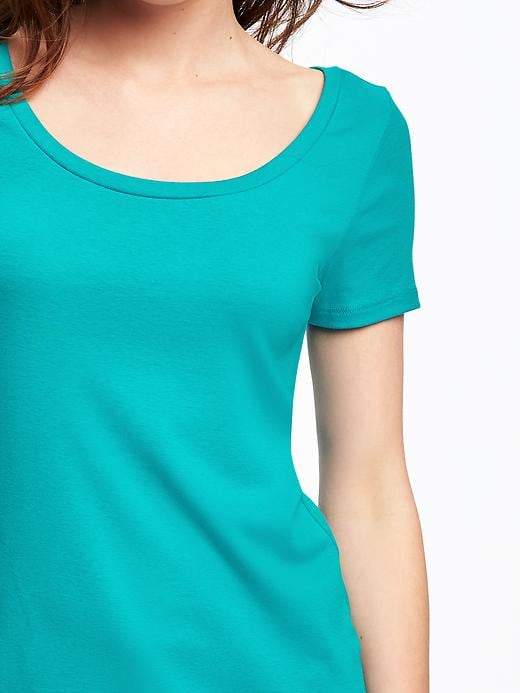 Image number 4 showing, Classic Semi-Fitted Tee for Women