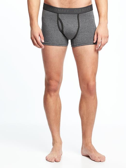 View large product image 1 of 1. Men's Solid Boxer Briefs