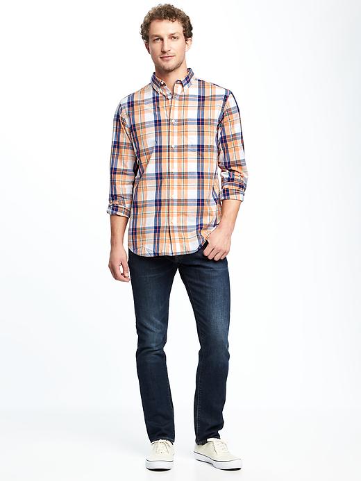 Image number 3 showing, Regular-Fit Soft-Washed Classic Shirt For Men