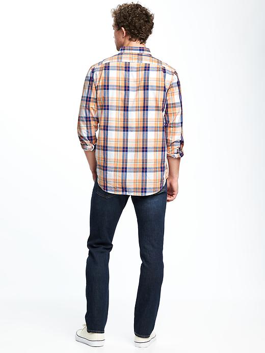 Image number 2 showing, Regular-Fit Soft-Washed Classic Shirt For Men