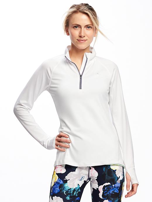 Image number 1 showing, 1/4-Zip Performance Pullover for Women