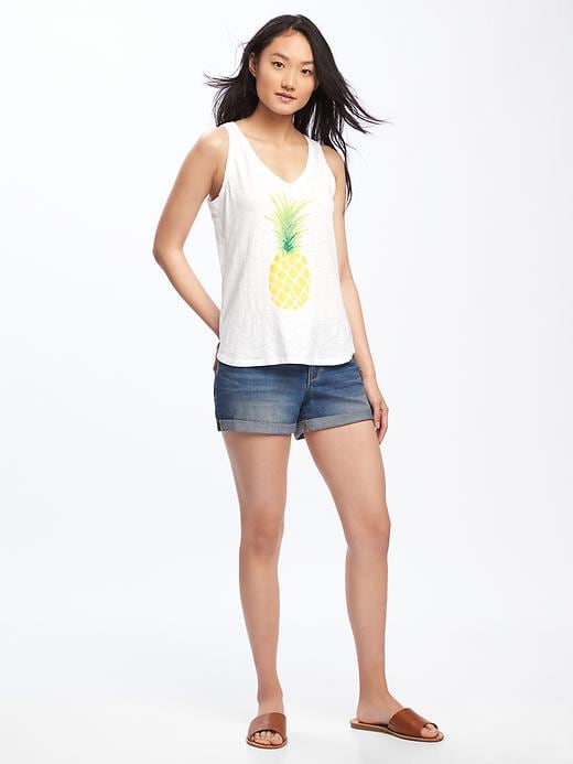 Image number 3 showing, Relaxed Graphic Tank for Women