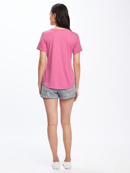 Image number 2 showing, EveryWear Crew-Neck Tee for Women