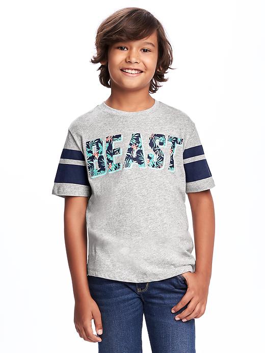 View large product image 1 of 1. Team-Style Graphic Tee for Boys