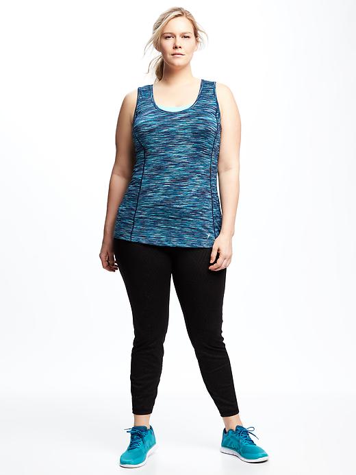 Image number 3 showing, Fitted Go-Dry Cool Plus-Size Tank