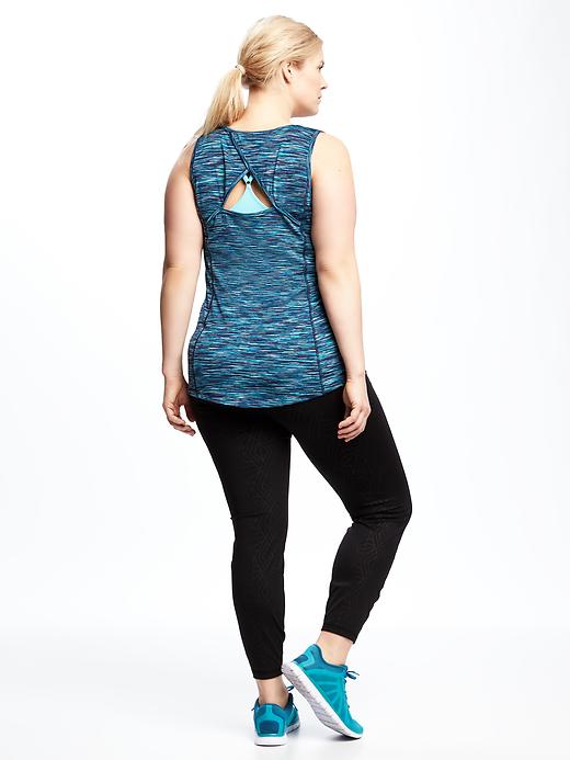 Image number 2 showing, Fitted Go-Dry Cool Plus-Size Tank